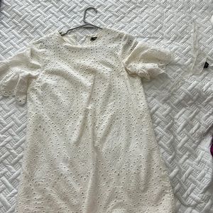 super cute white summer dress